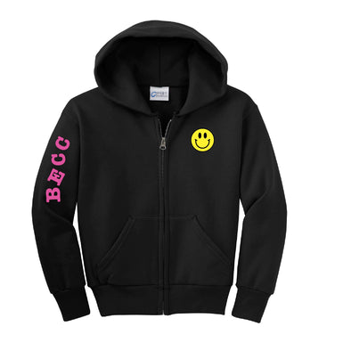 BECC - Classic Zip Hoodie - Black