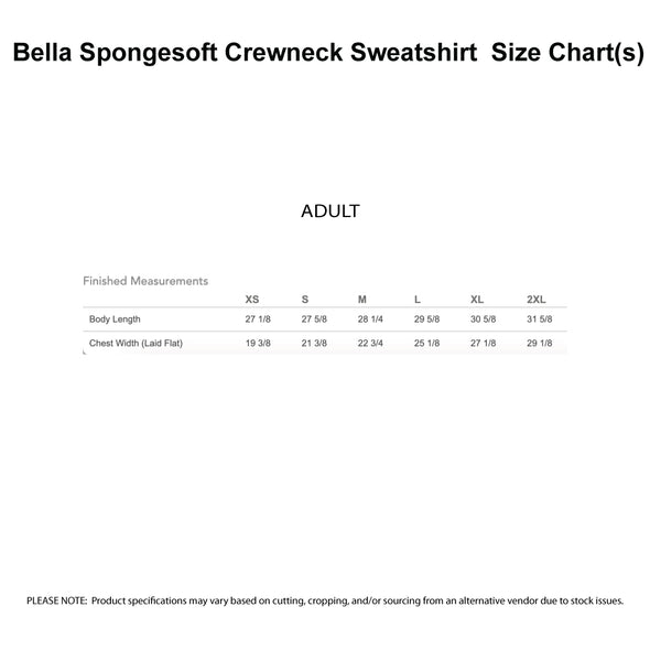 Millburn Co-Op - Bella Spongesoft Crewneck Sweatshirt - Dark Heather