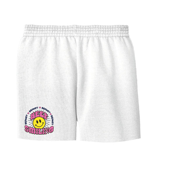 Brandt - Raw Edge Sweat Shorts - White