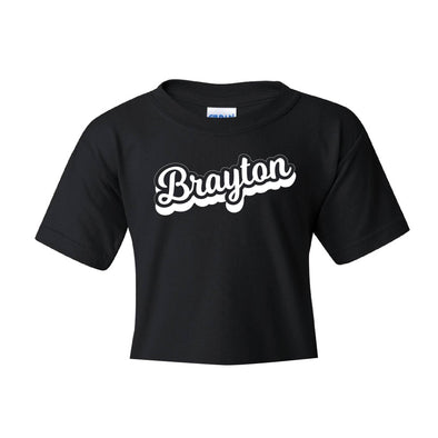 Brayton - Classic T Shirt w/ Raw Edge Bottom - Black