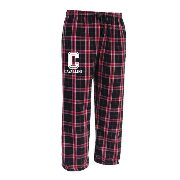 Cavallini - Flannel Pants - Black/Red