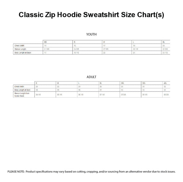 Woodcliff Lake - Classic Zip Hoodie - Heather Grey