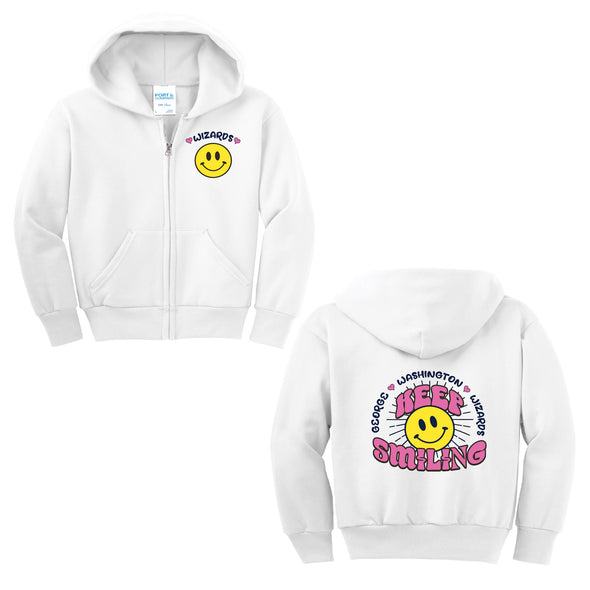 GW - Classic Zip Hoodie - White