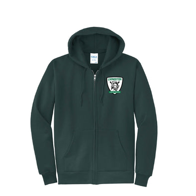 Heritage - Classic Zip Hoodie - Forest Green