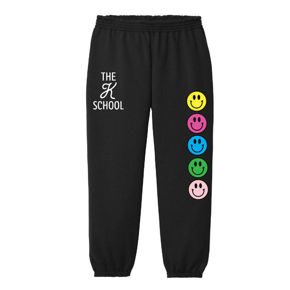 Millburn Co-Op - Classic Sweatpants K School -  Adult / Youth -- Black