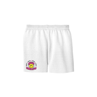 Smith - Raw Edge Sweat Shorts - White