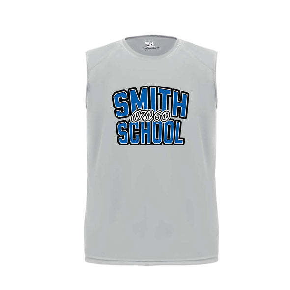 Smith - Sleeveless Performance Shirt - Silver Grey