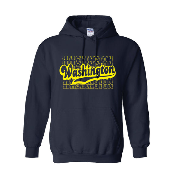 Washington Owls - Classic Pullover Hoodie - Navy