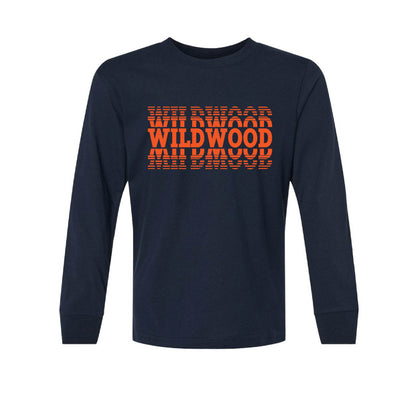 Wildwood - Classic Long Sleeve T-Shirt - Navy