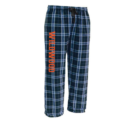 Wildwood - Flannel Pants - Navy/Columbia Blue